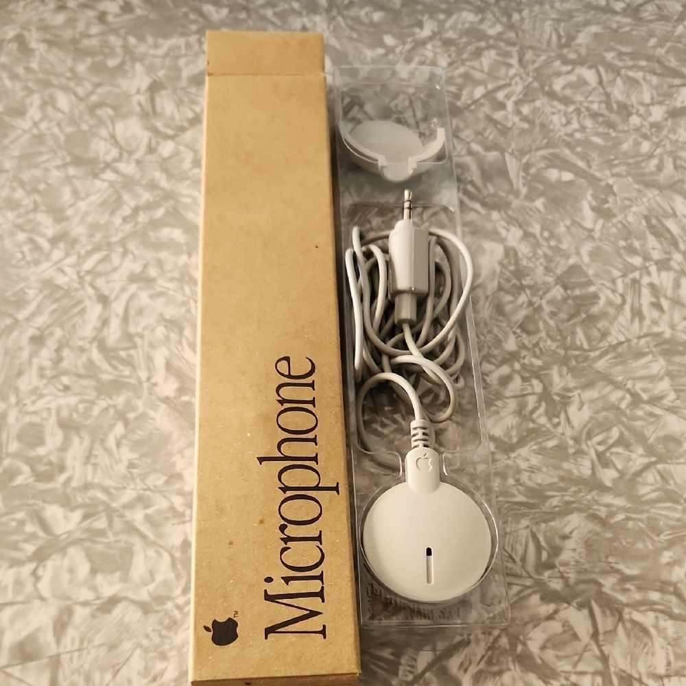 Apple Silver Computer Microphone - Picture 6 of 9